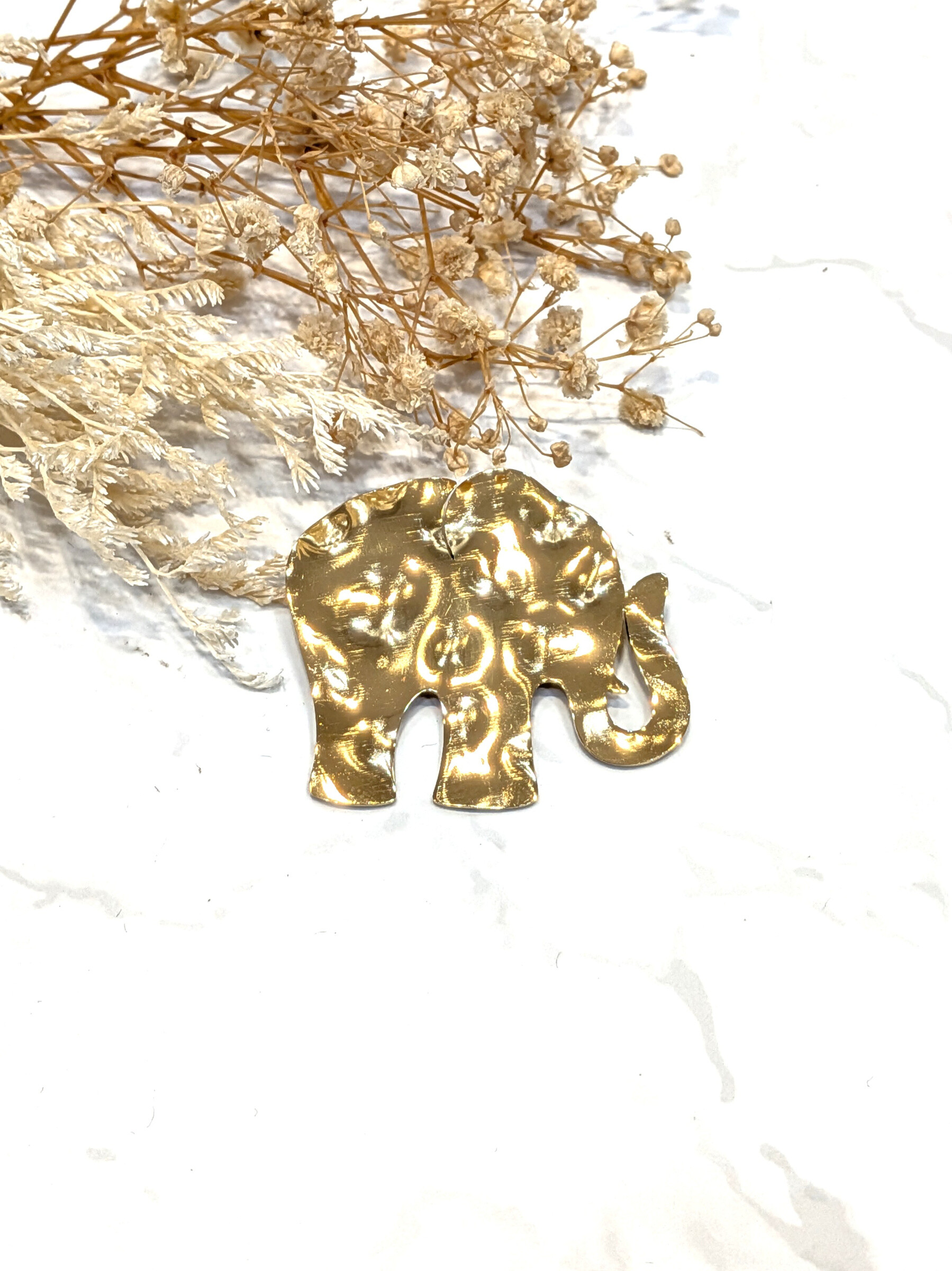 Wholesaler Lolo & Yaya - Lamballoh Elephant Stainless Steel Brooches