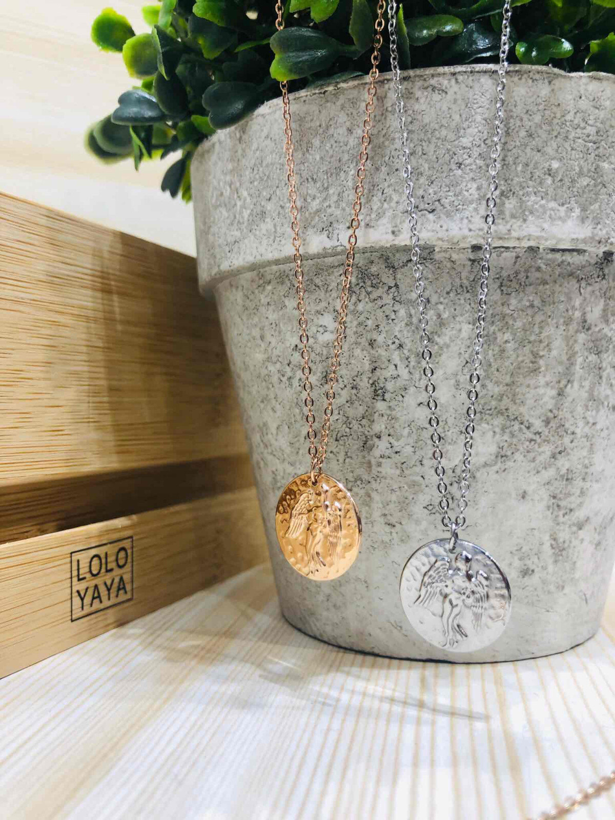 Grossiste LOLO & YAYA - Collier Astro " Vierge ♍ " en Acier inoxydable