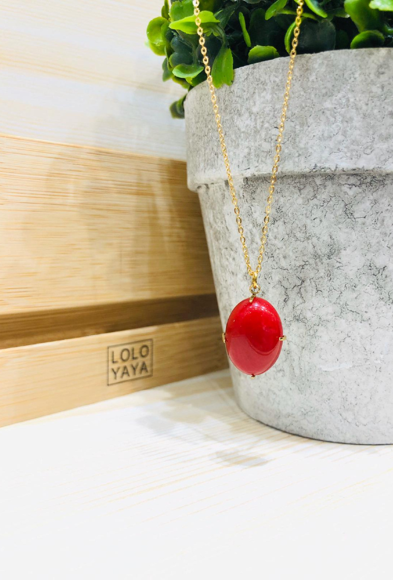 Grossiste LOLO & YAYA - Collier Leonie en Acier inoxydable