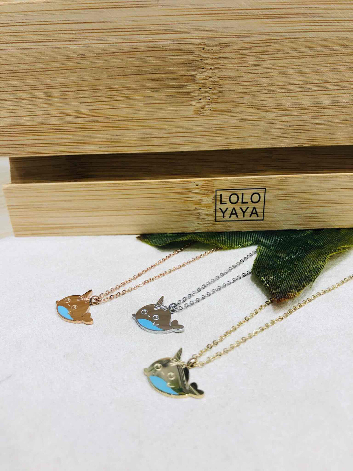 Wholesaler LOLO & YAYA - Necklace Narval ou Licorne des mers in Stainless Steel