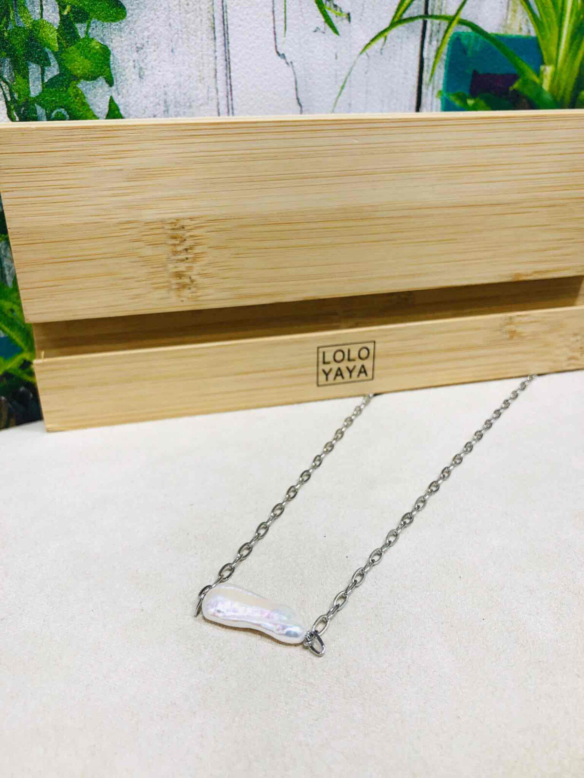 Wholesaler LOLO & YAYA - Necklace Kella in Stainless Steel