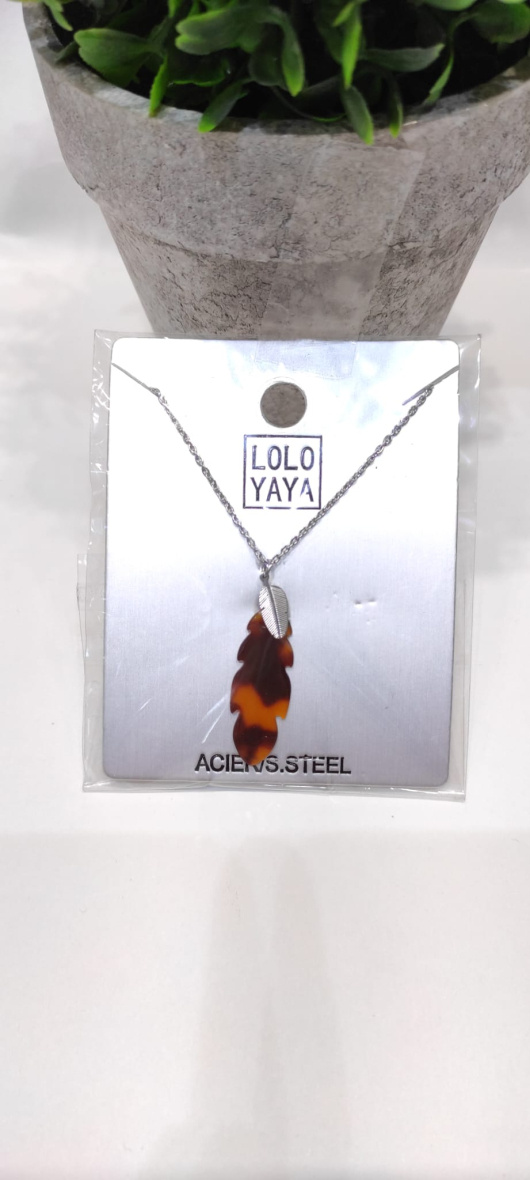 Grossiste LOLO & YAYA - Collier Katel P en Acier inoxydable