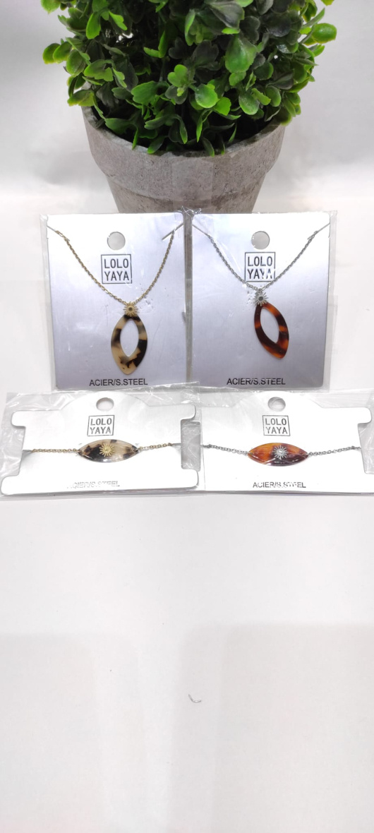 Grossiste LOLO & YAYA - Collier Katel OS en Acier inoxydable