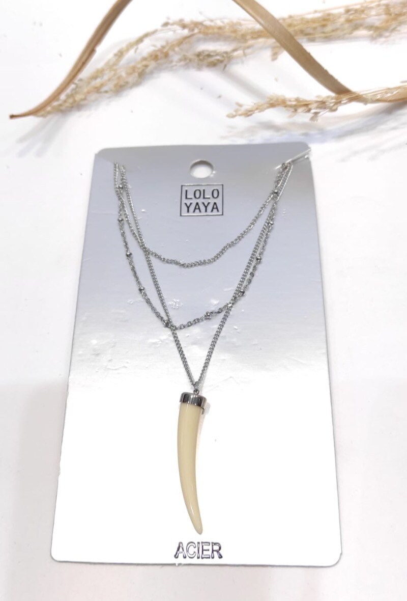 Grossiste LOLO & YAYA - Collier Multi-Rang Planete en Acier inoxydable
