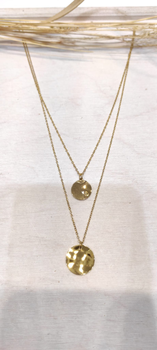 Grossiste LOLO & YAYA - Collier Multi-Rang Theresia en Acier inoxydable