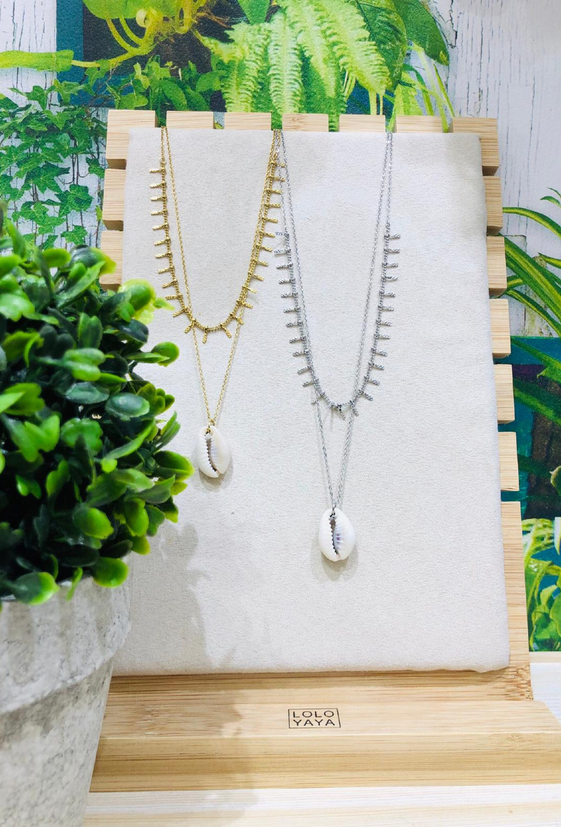 Grossiste LOLO & YAYA - Collier Multi-Rang Lindy en Acier inoxydable