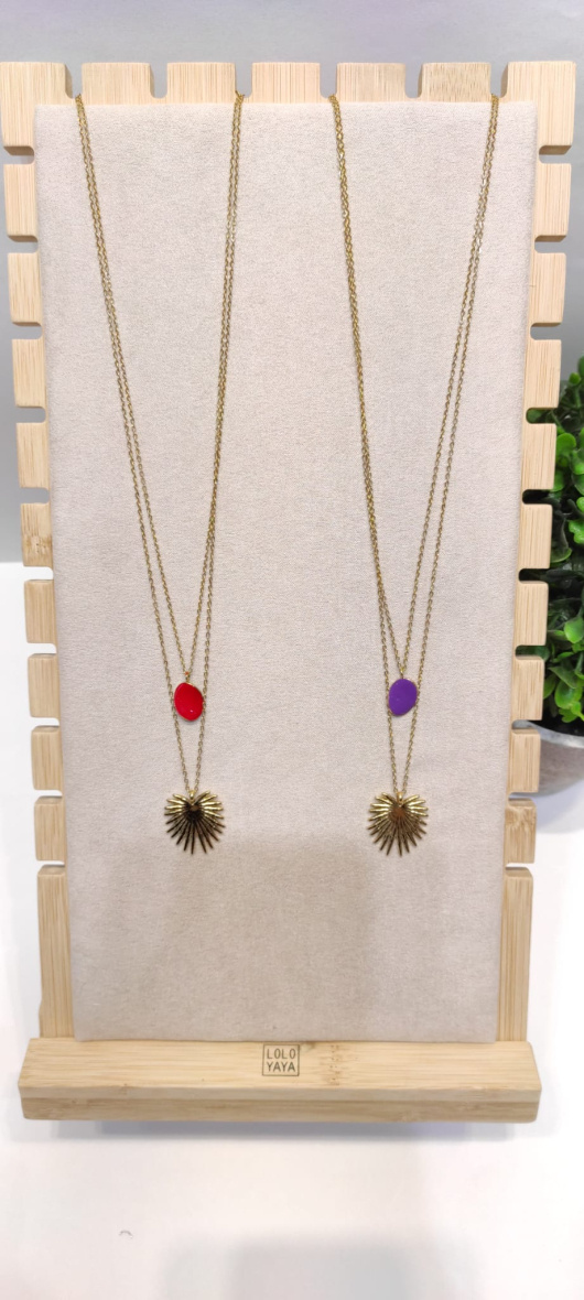 Grossiste LOLO & YAYA - 40315 Collier Multi-Rang en Acier inoxydable
