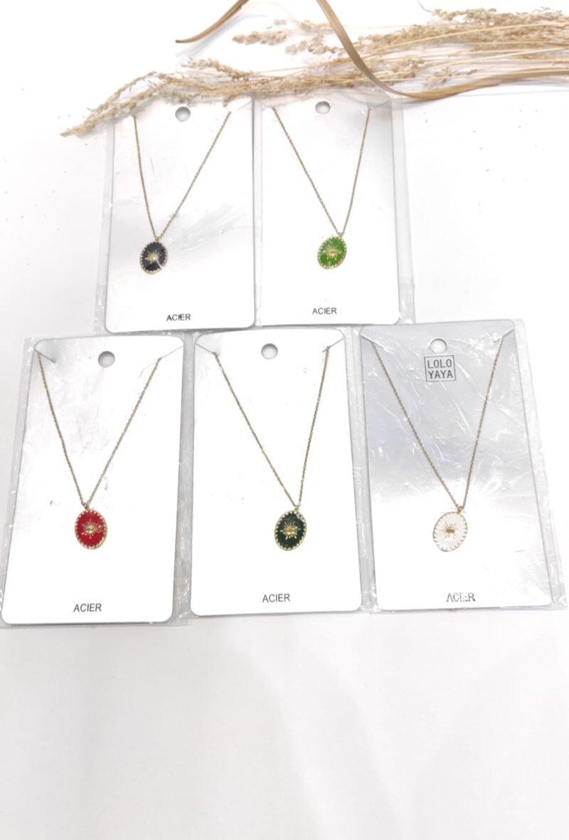 Wholesaler LOLO & YAYA - Collier Sautoir 70cm en acier inoxydable