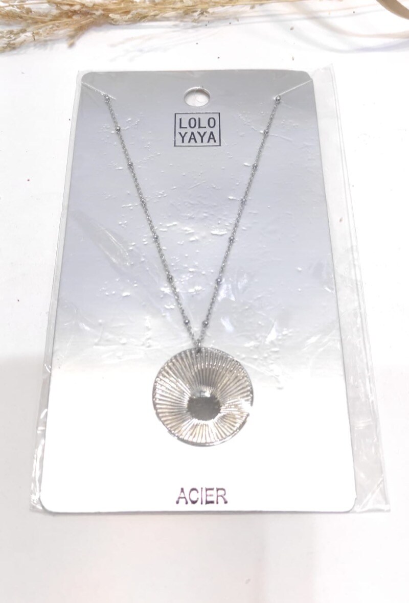 Wholesaler LOLO & YAYA - Collier Sautoir 70cm en acier inoxydable