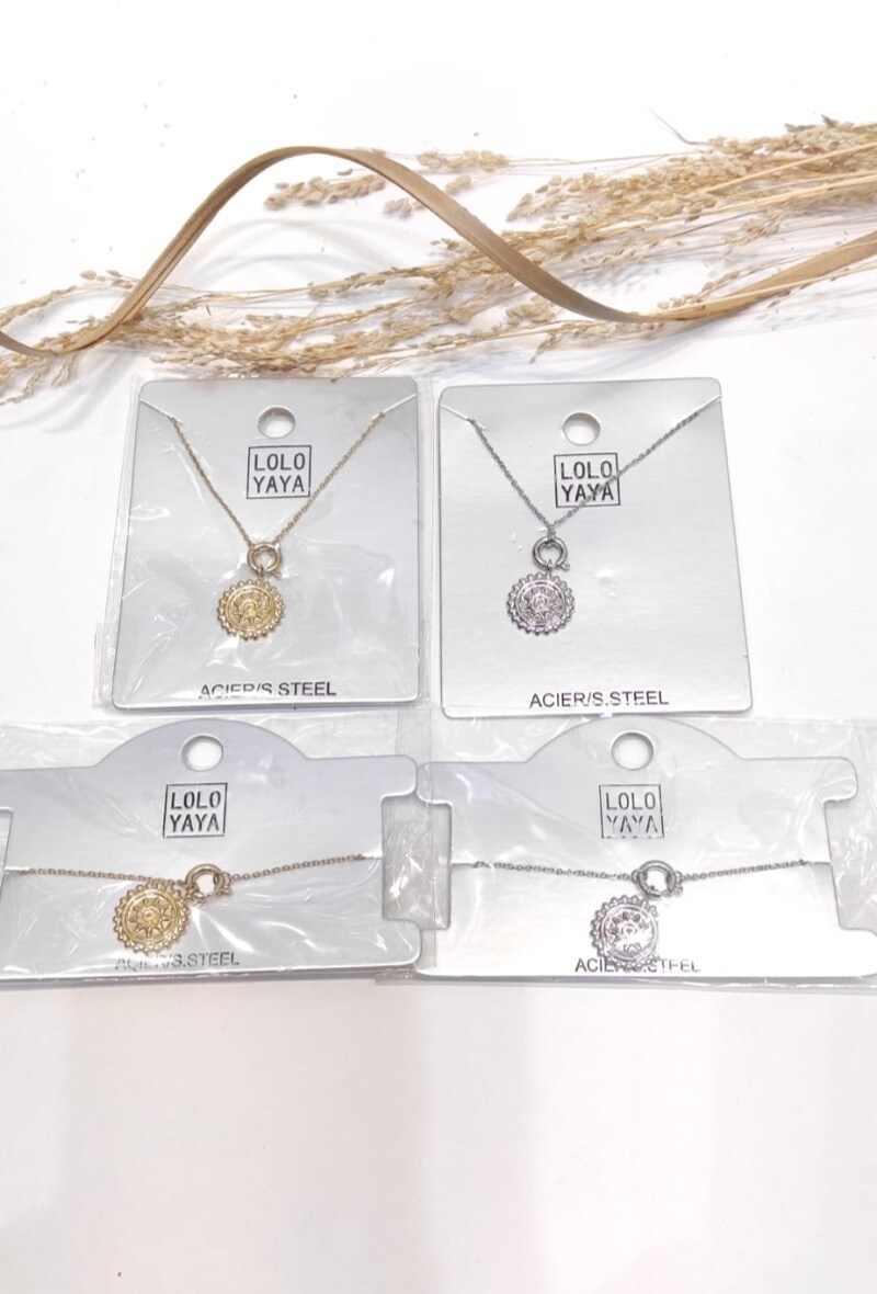 Wholesaler LOLO & YAYA - Collier Natacha en acier inoxydable