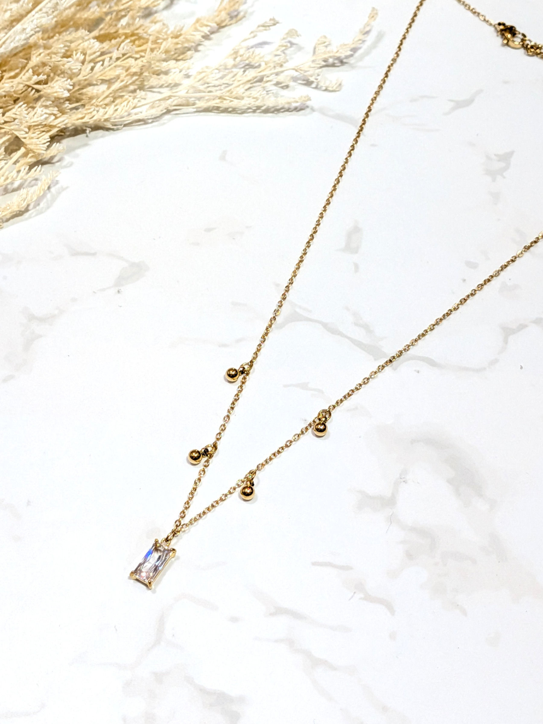 Wholesaler LOLO & YAYA - Collier Emmie en acier inoxydable