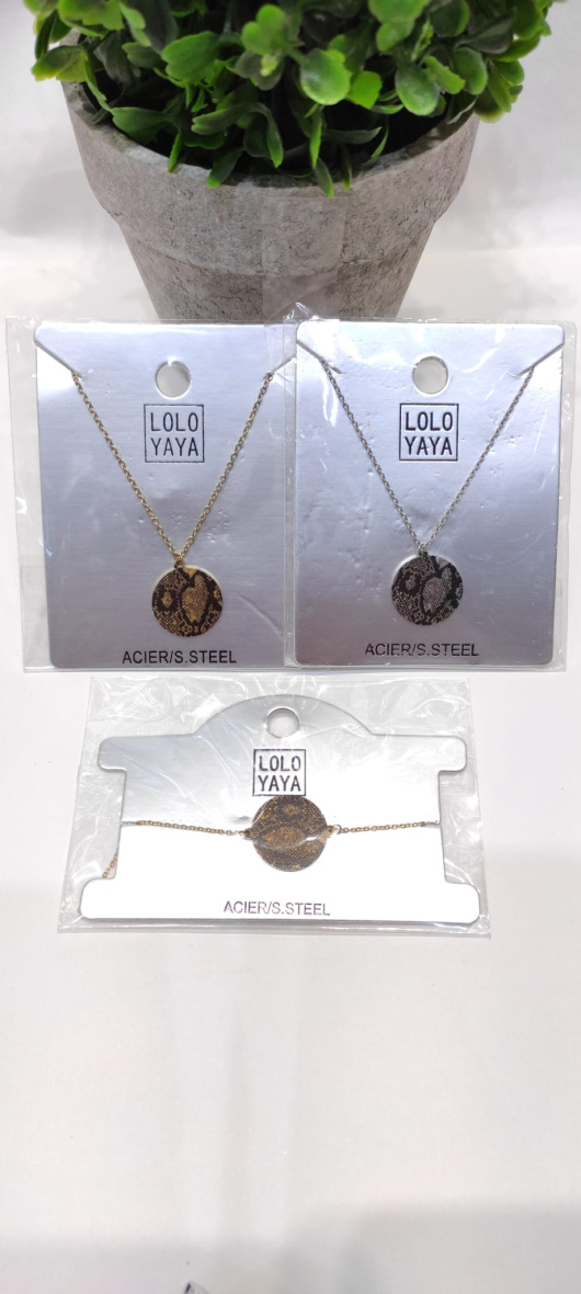 Wholesaler LOLO & YAYA - Stainless Steel Snake Necklace