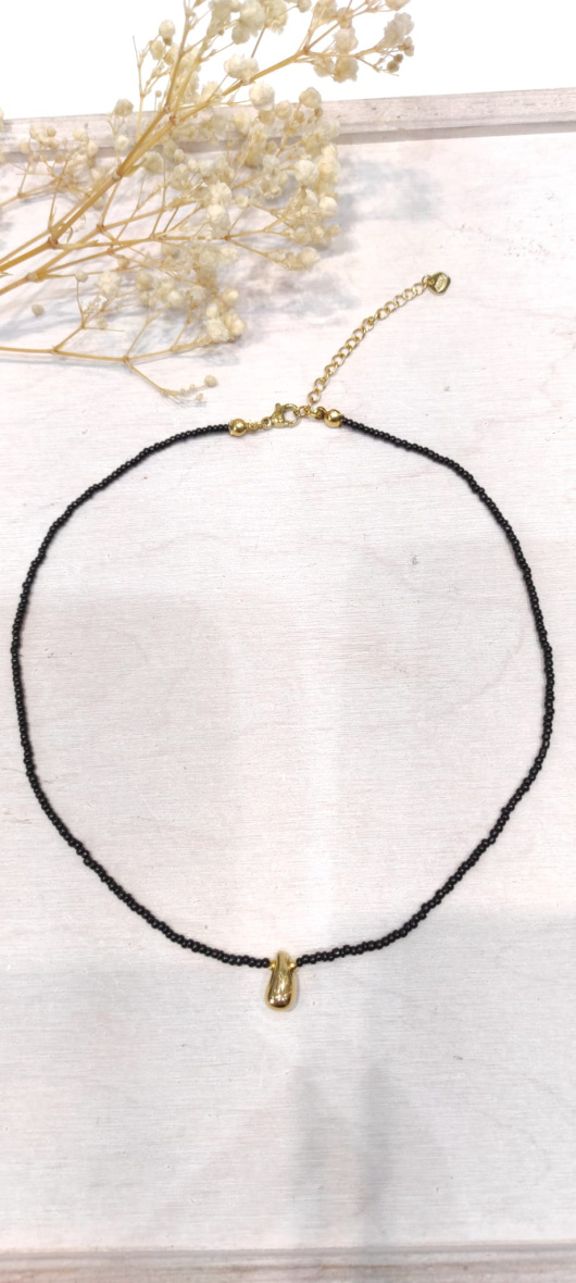 Wholesaler LOLO & YAYA - Sinem stainless steel drop necklace