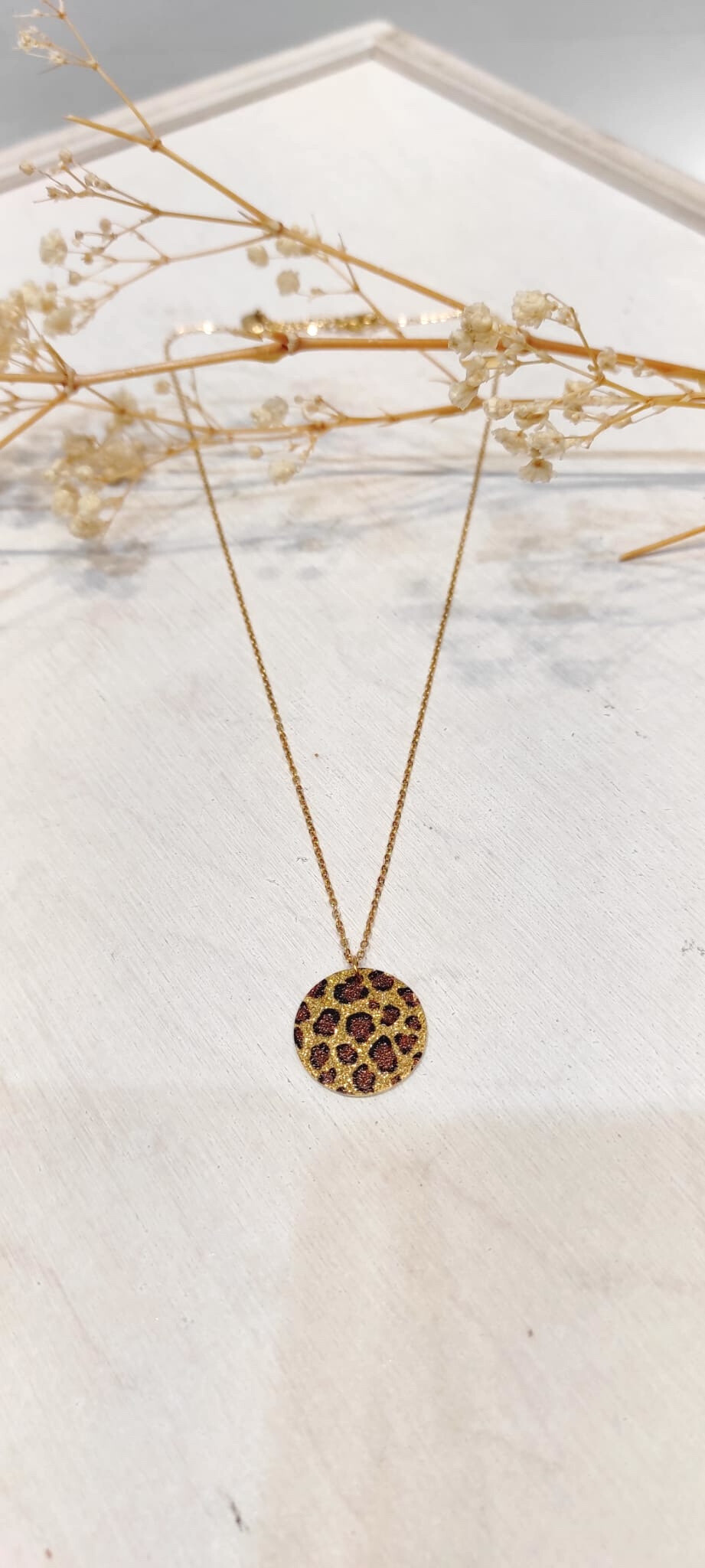 Wholesaler Lolo & Yaya - Stainless steel leopard necklace
