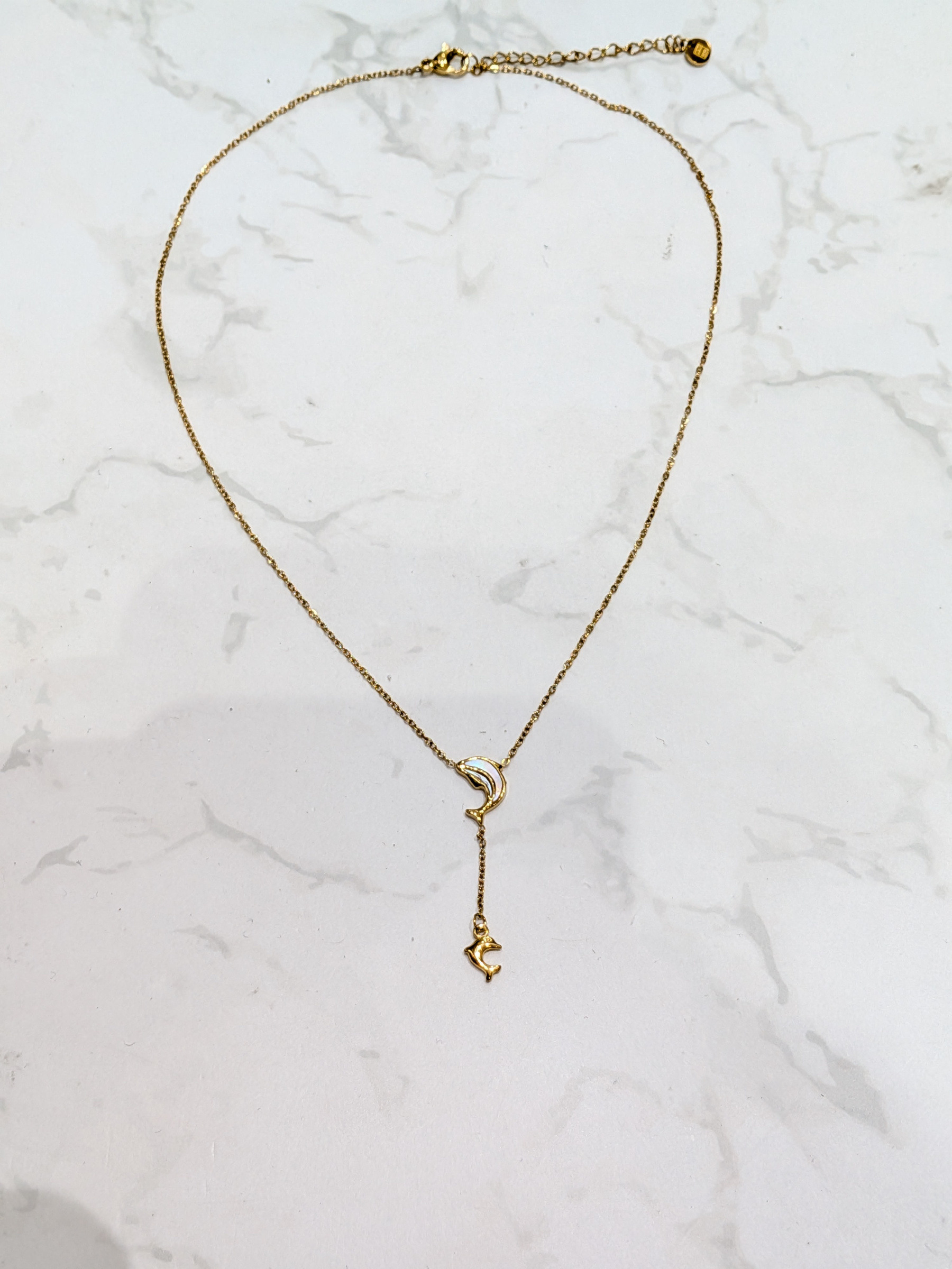 Wholesaler LOLO & YAYA - Mermaid Light Y Necklace