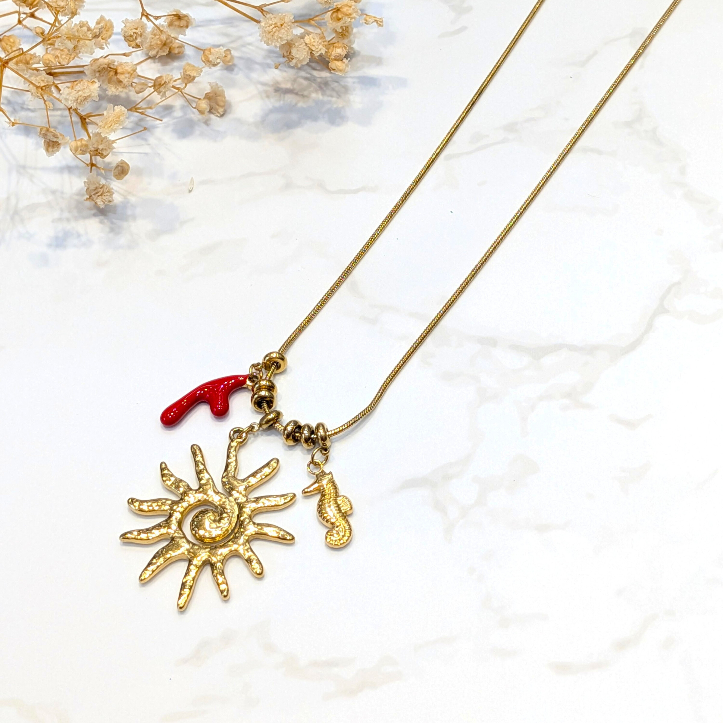 Wholesaler Lolo & Yaya - Stainless steel necklace Micko