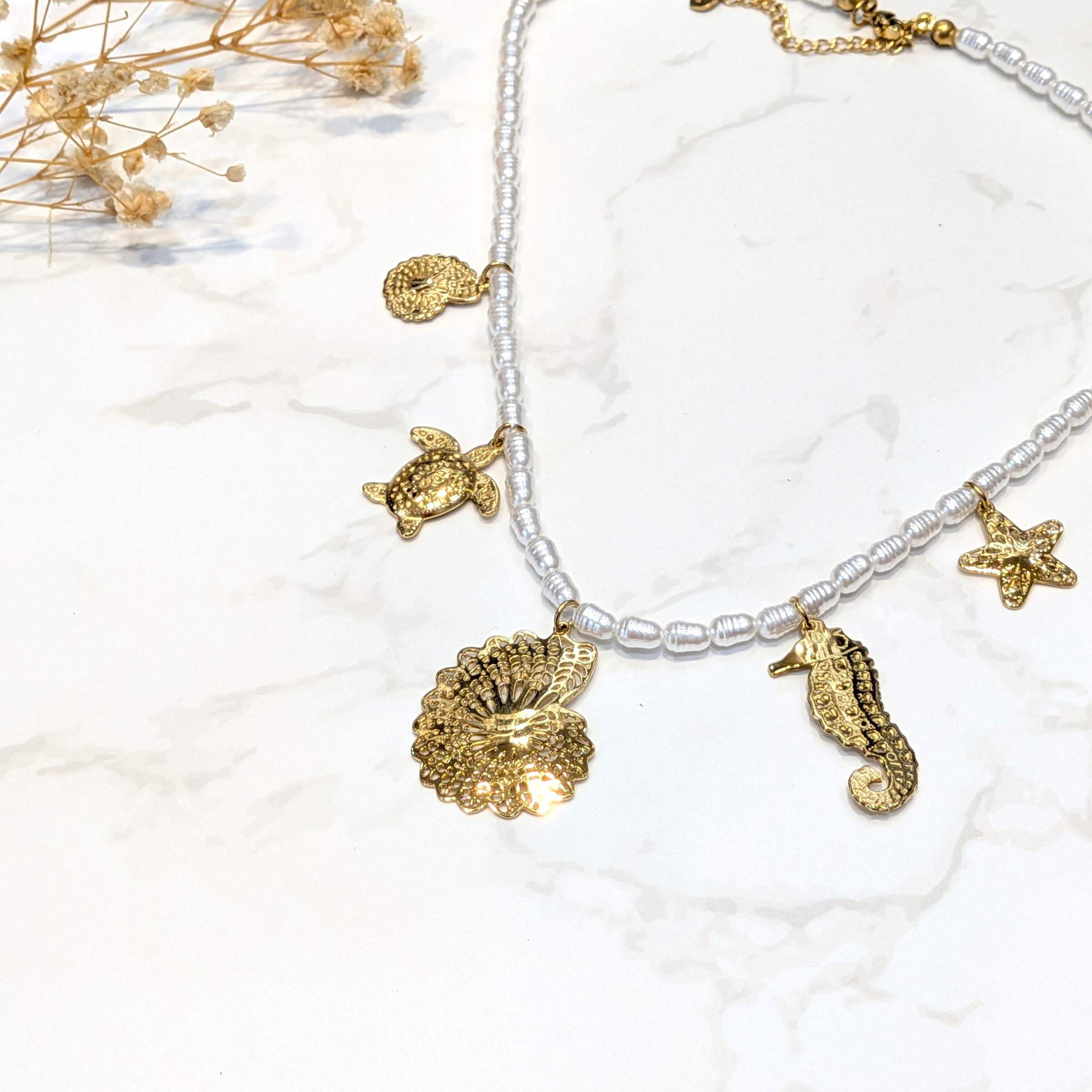 Wholesaler Lolo & Yaya - Stainless steel necklace Mickotioneles