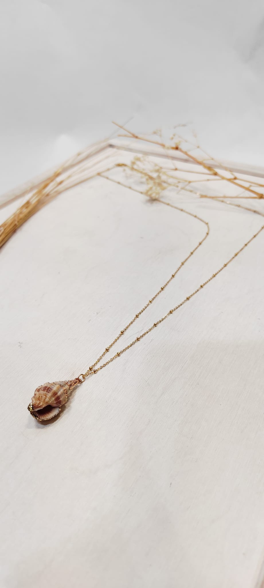 Wholesaler LOLO & YAYA - Skind necklace with stainless steel shell