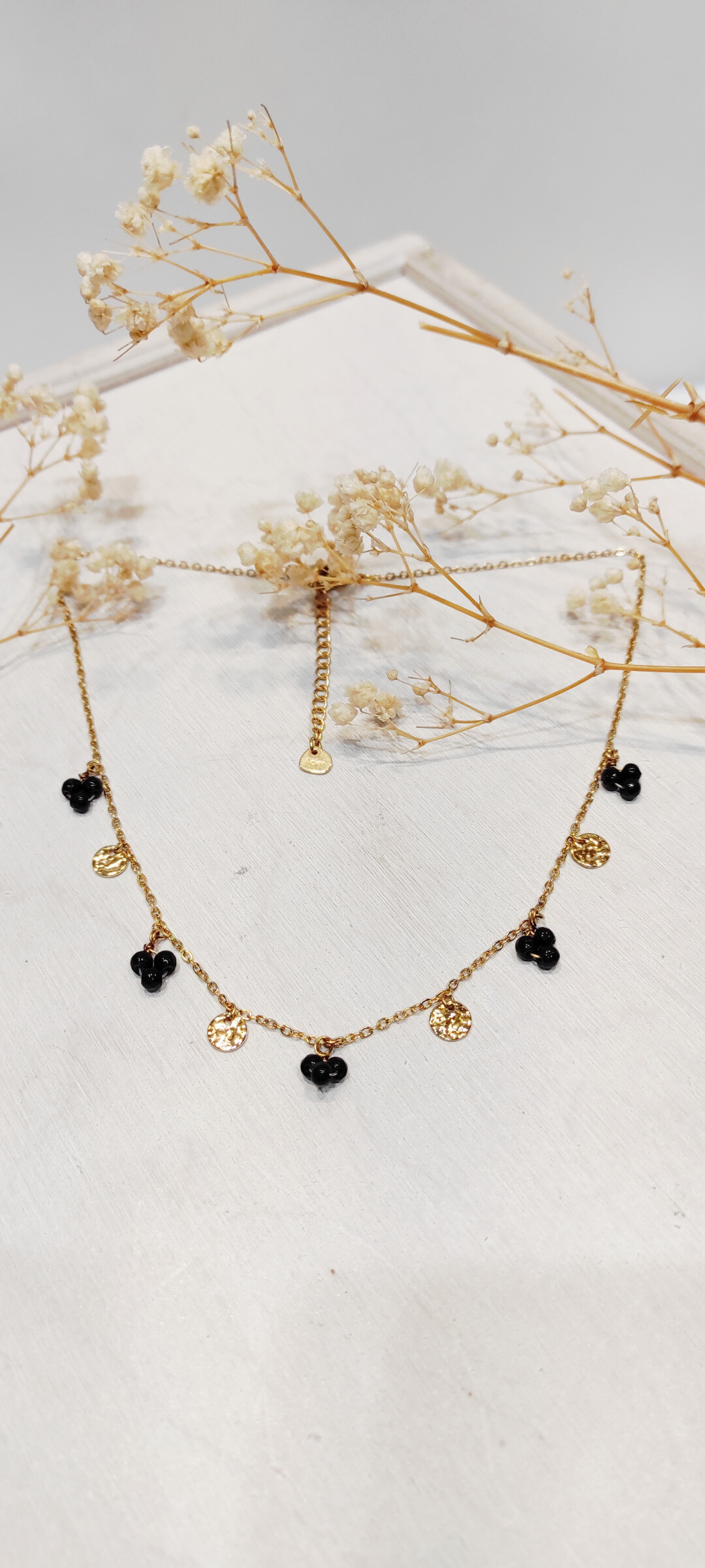 Grossiste Lolo & Yaya - Collier avec charms Sephyne en acier inoxydable