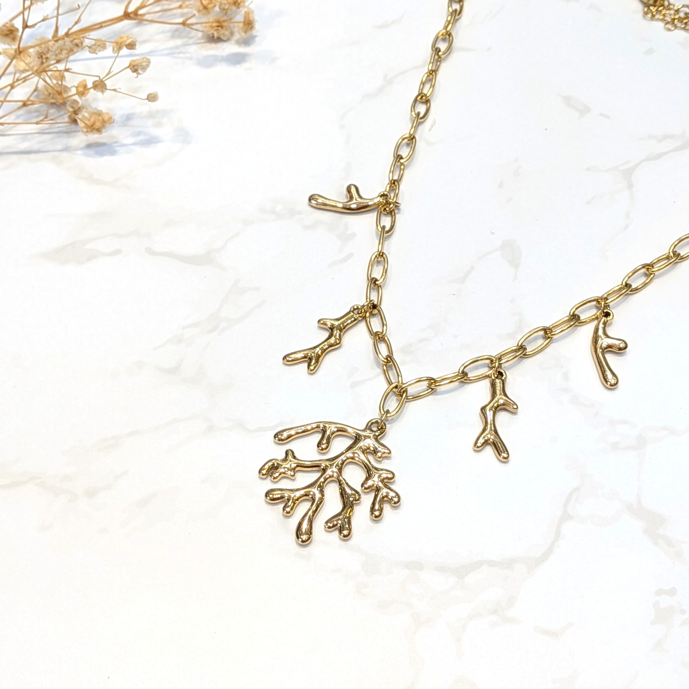 Wholesaler Lolo & Yaya - Stainless steel necklace Mickotionol