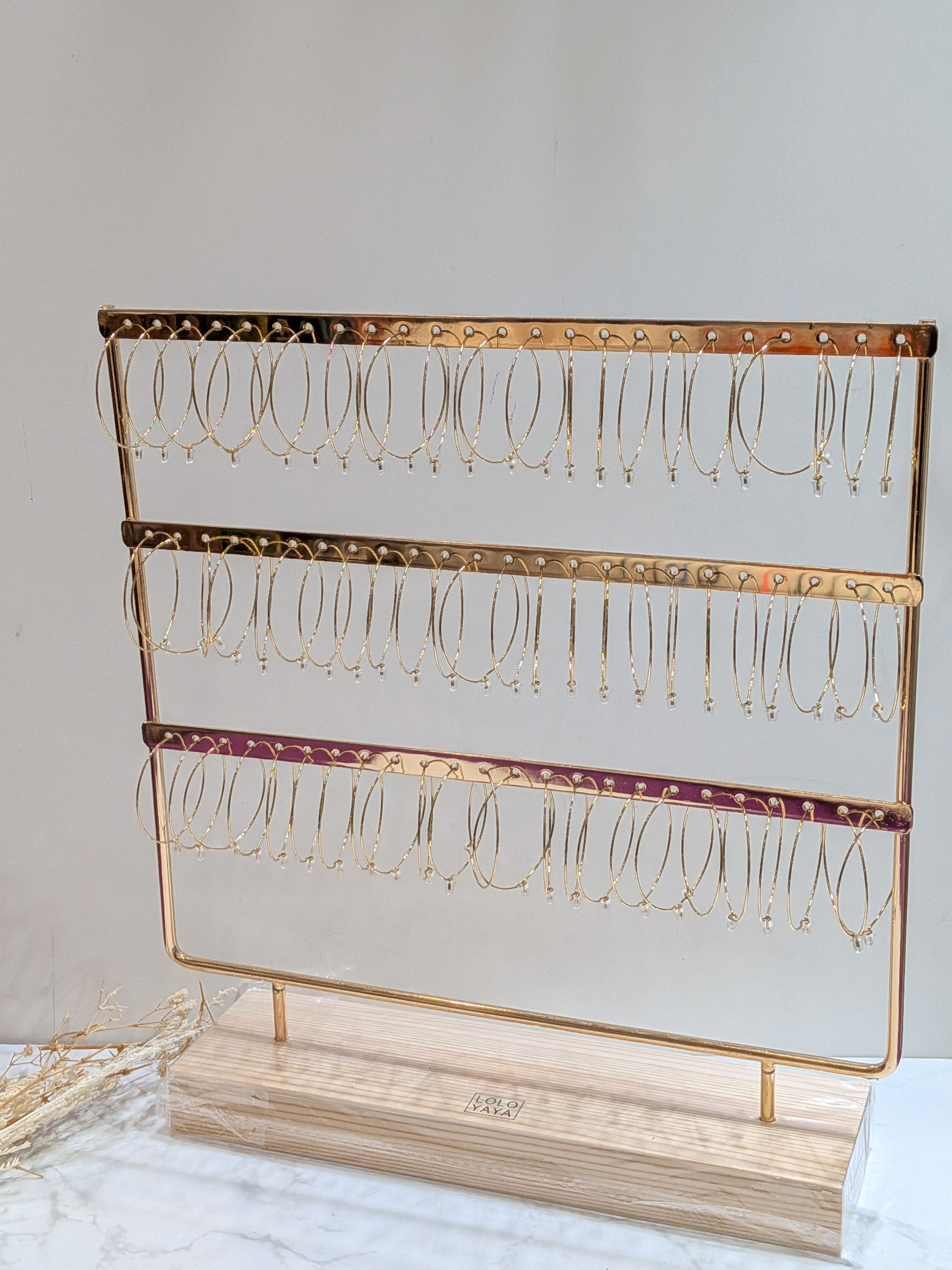Wholesaler LOLO & YAYA - Set of 36 Sparkling Earrings
