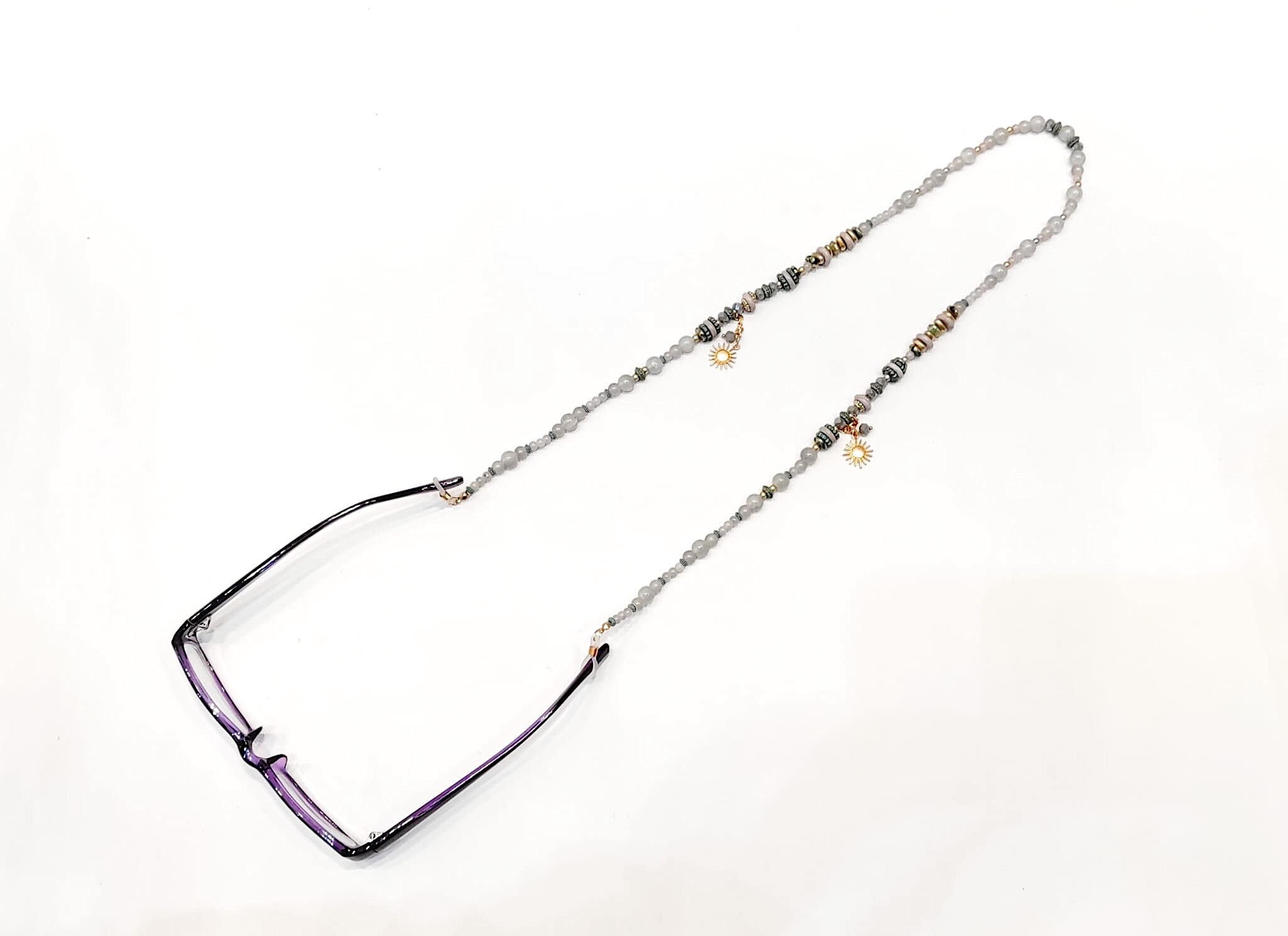 Mayorista Lolo & Yaya - Cadena de gafas de perlas estrella