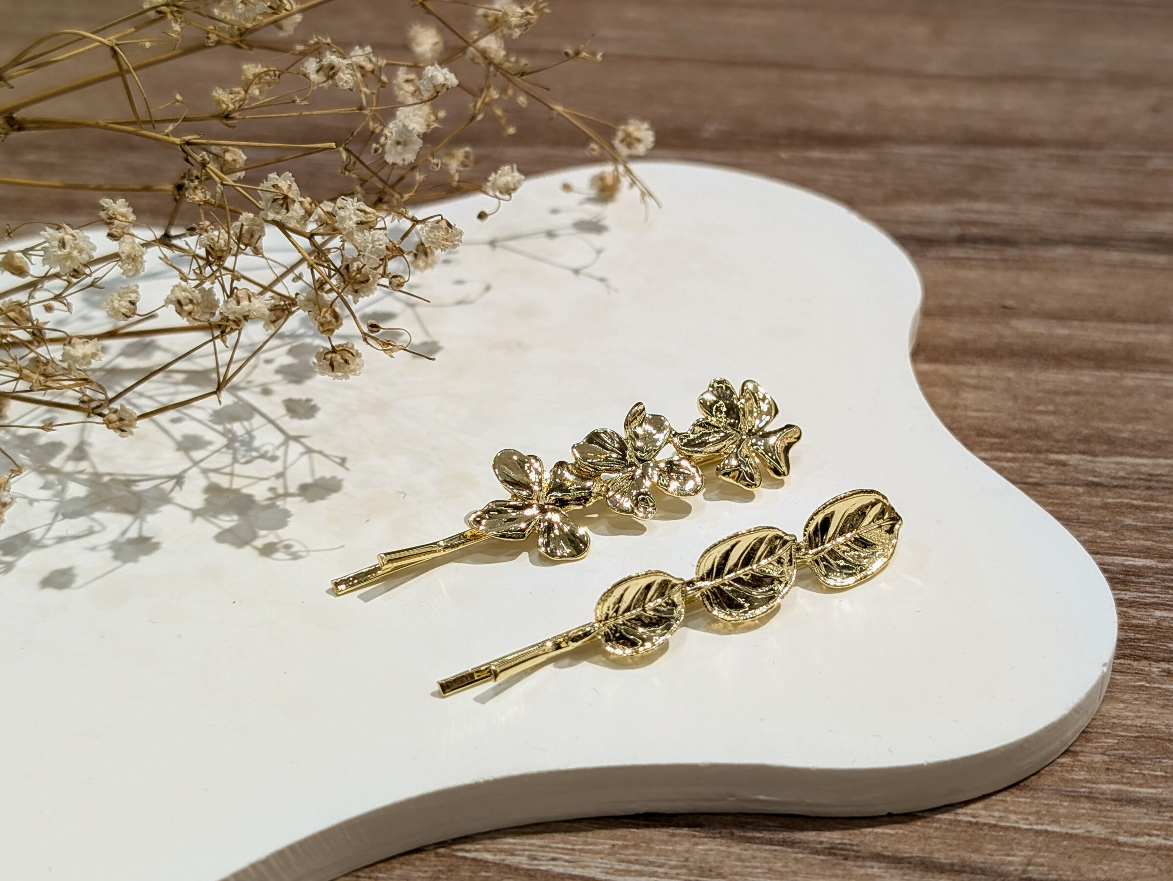 Grossiste LOMINA - Barrette cheveux en laiton