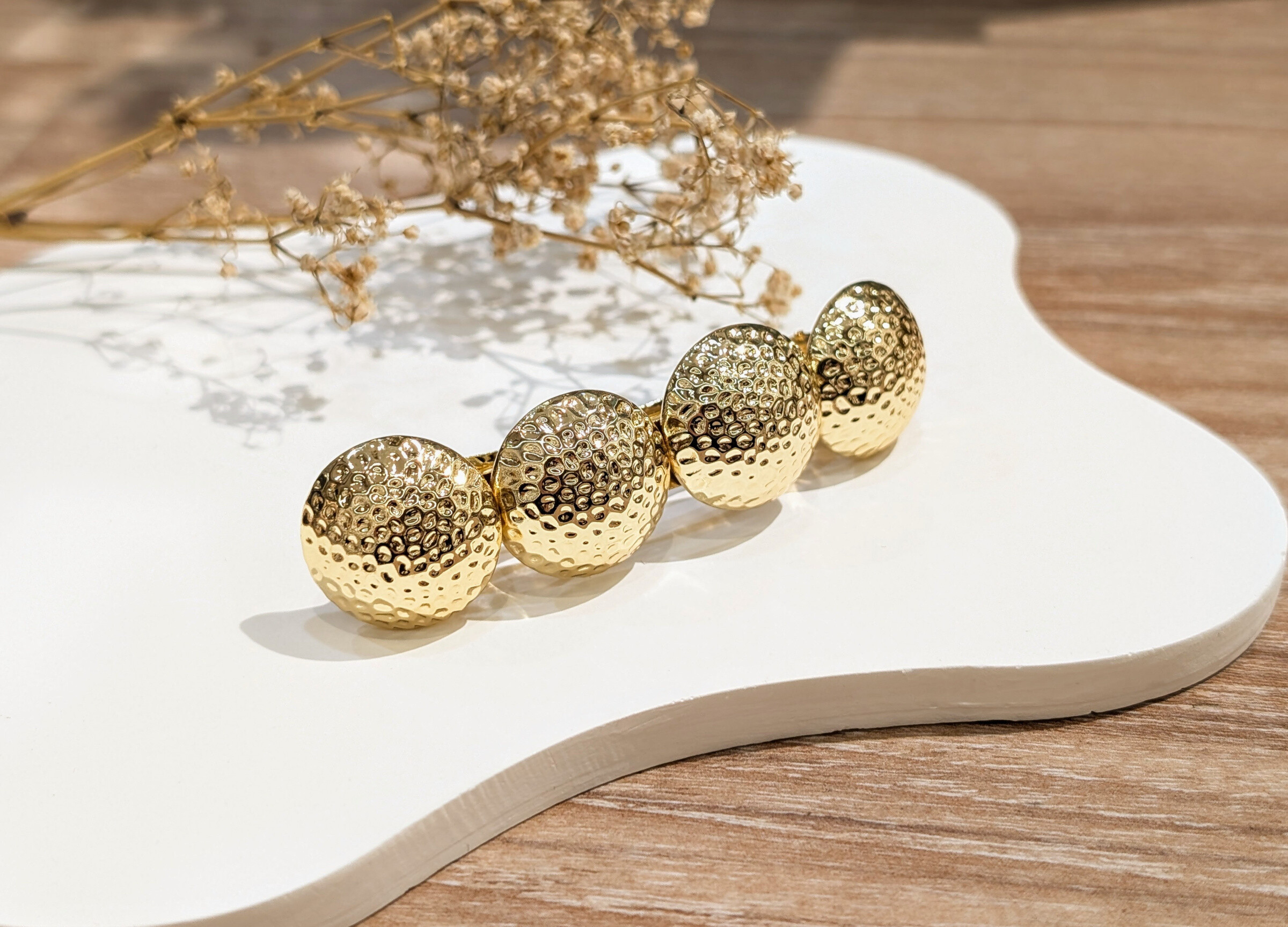 Grossiste LOMINA - Barrette cheveux en laiton