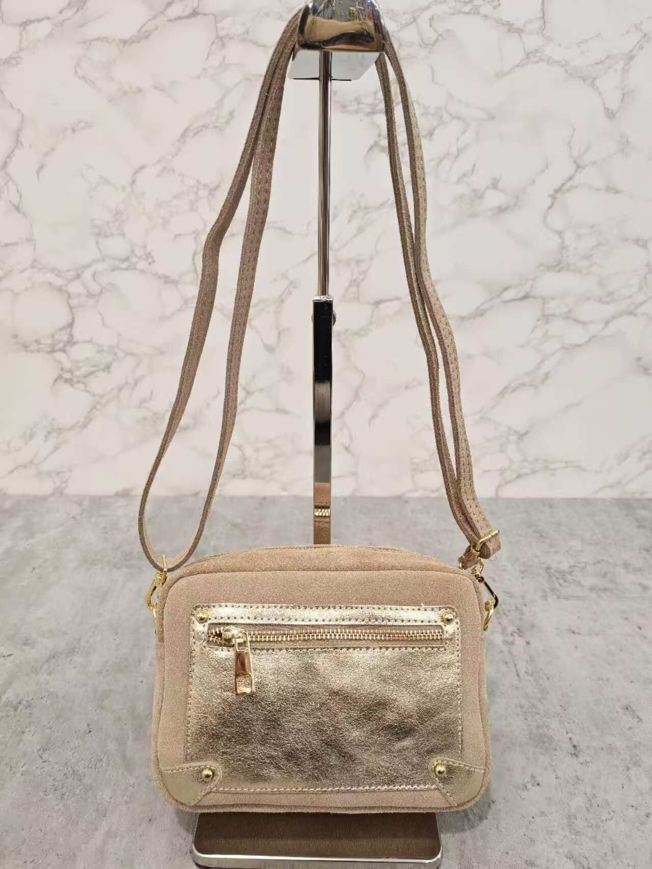 Grossista Lorenzo - Borsa a tracolla in pelle made in Italy