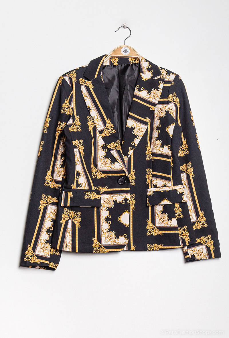 Grossista Loriane - Blazer stampato