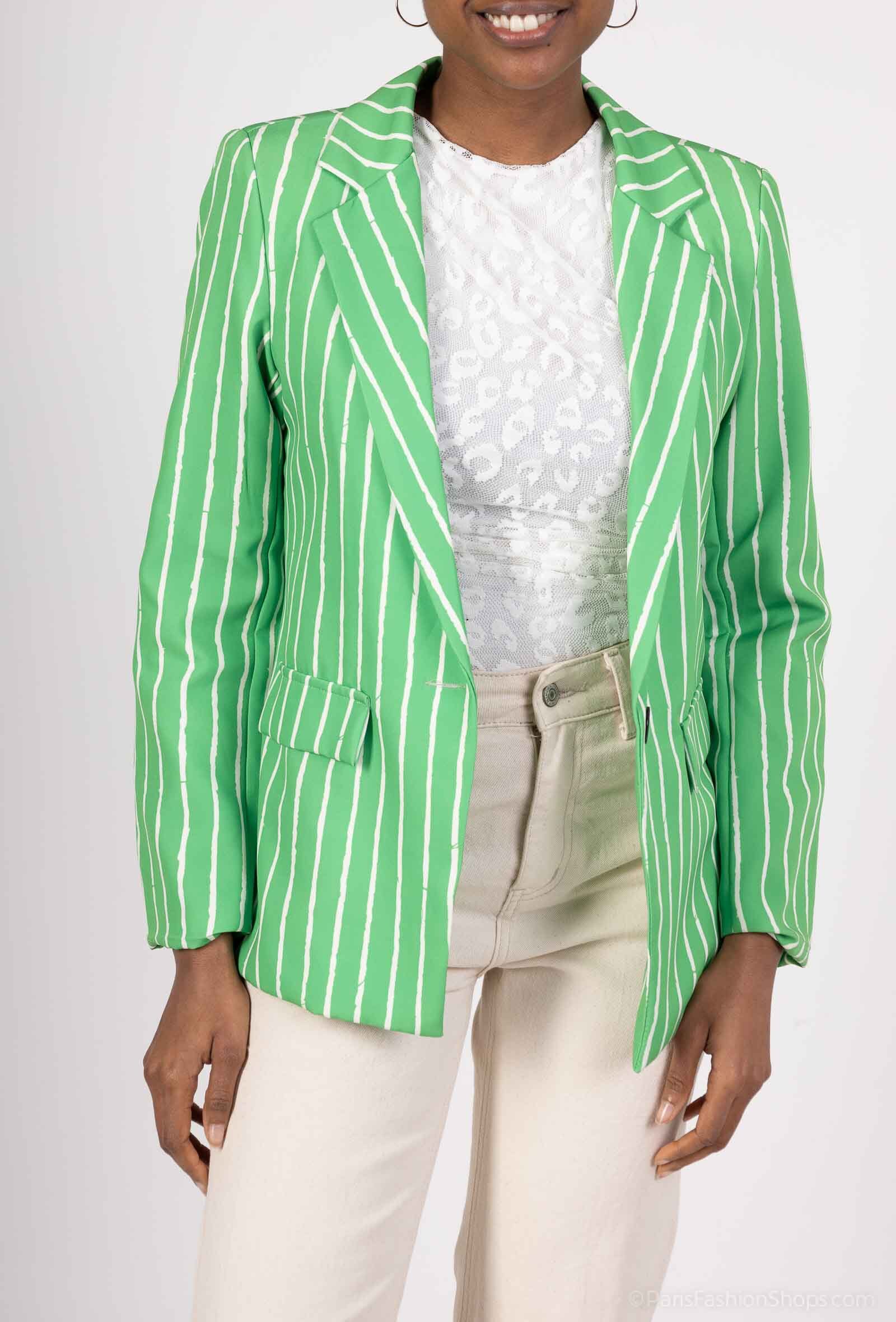 Grossista Loriane - Blazer a righe