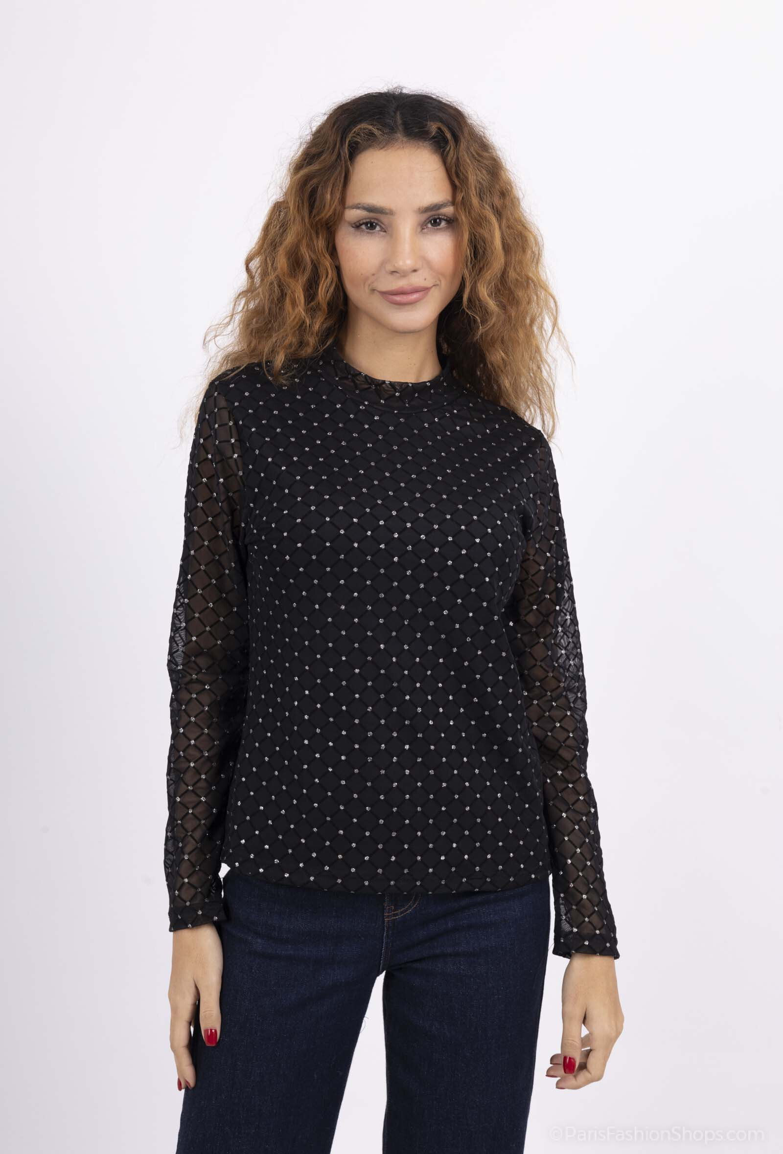 Großhändler Loriane - Netzbluse