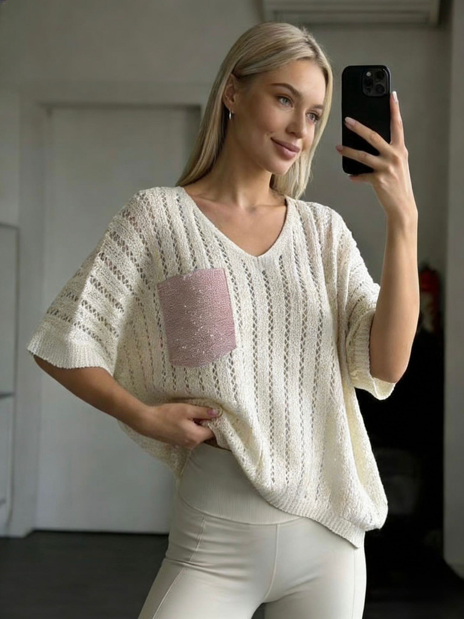 Mayorista Loriane - Blusa amplia lisa