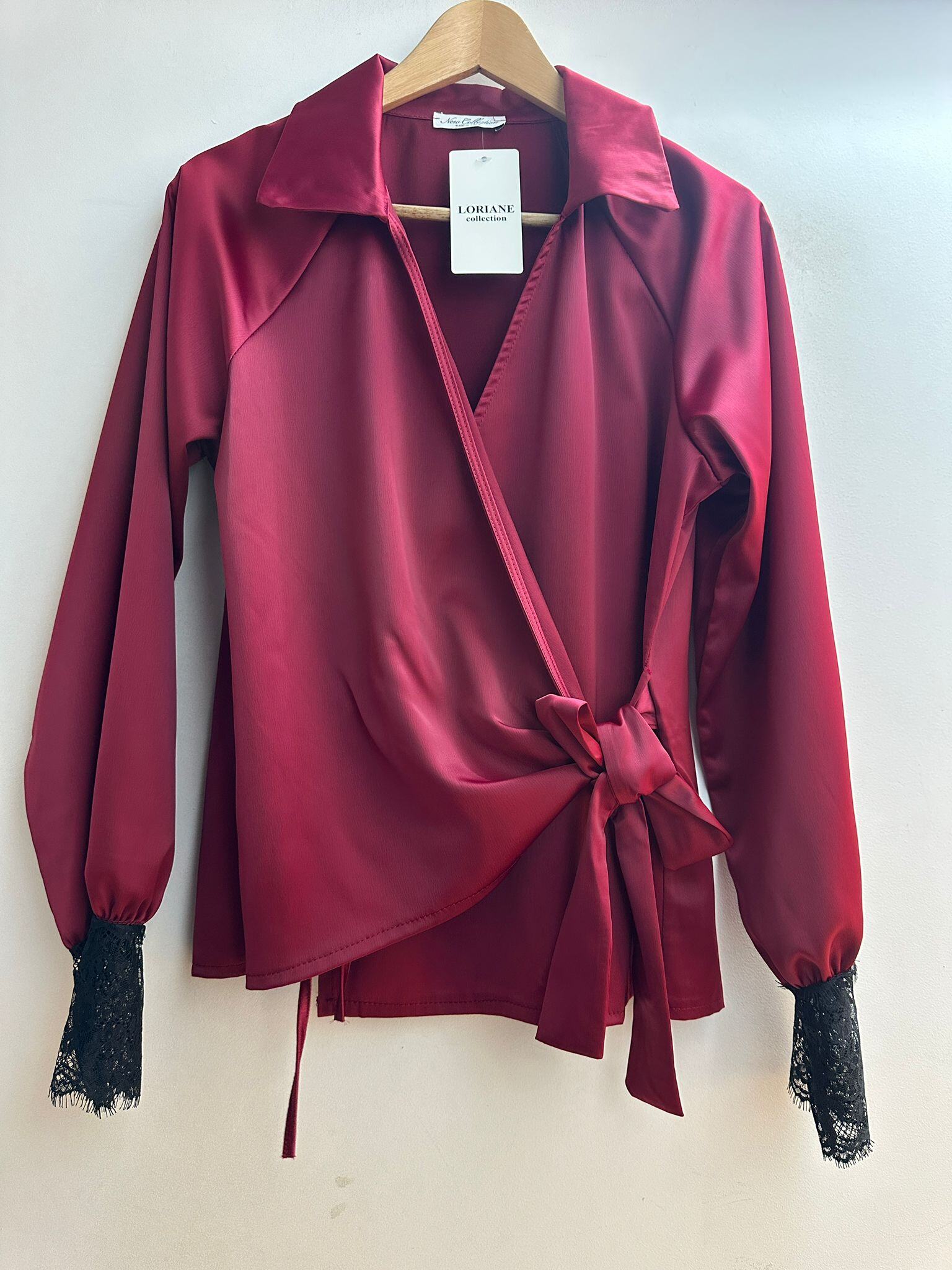Mayorista Loriane - Blusa cruzada lisa