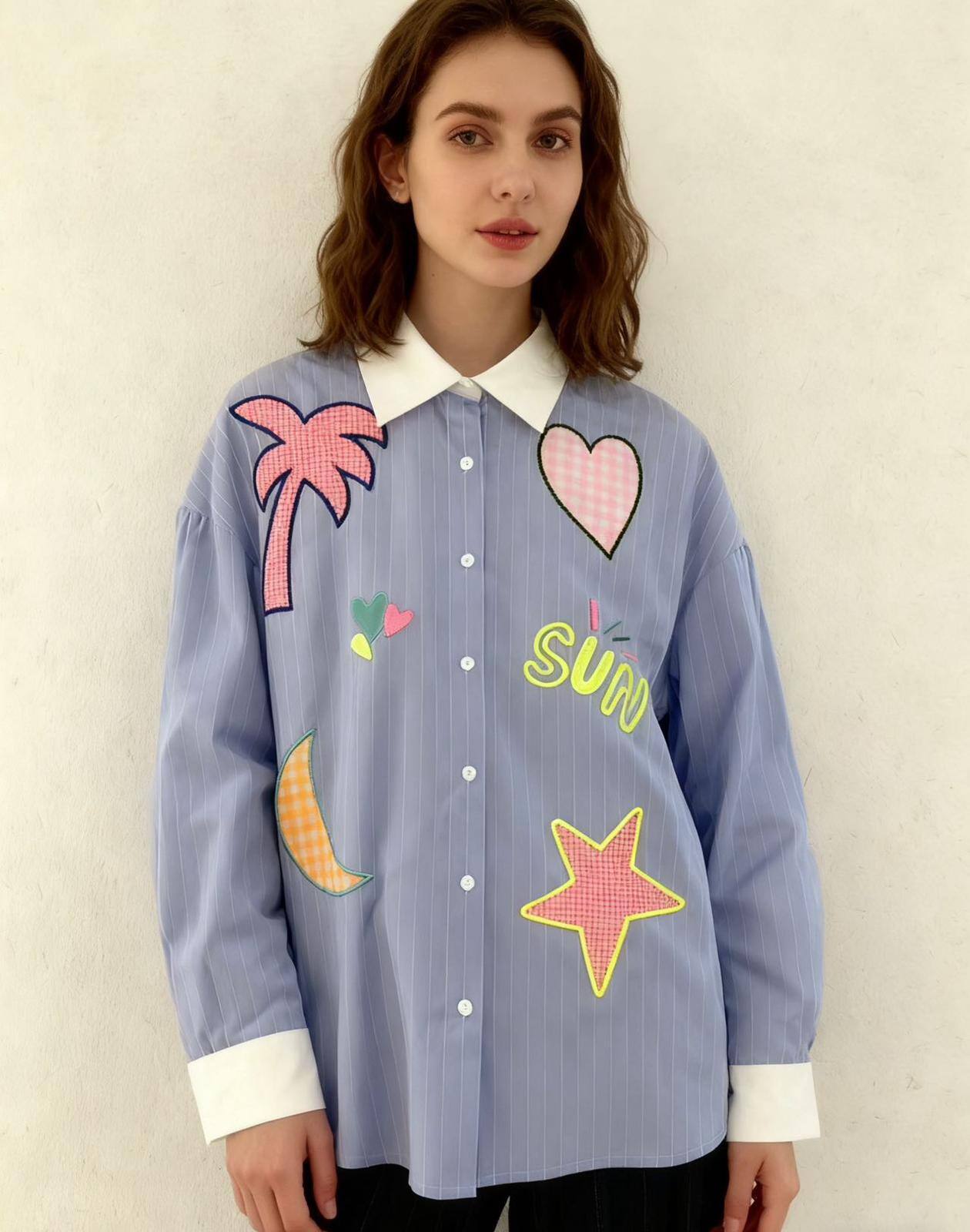 Grossista Loriane - Camicia a righe