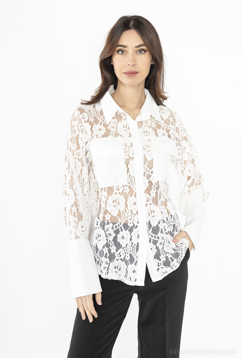 Grossista Loriane - Blusa tinta unita