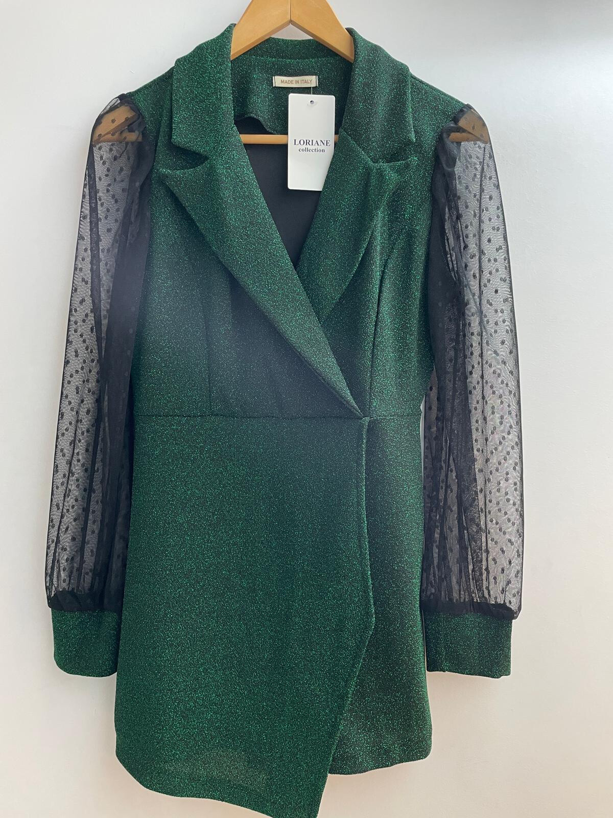 Grossiste Loriane - Combishort blazer pailletée