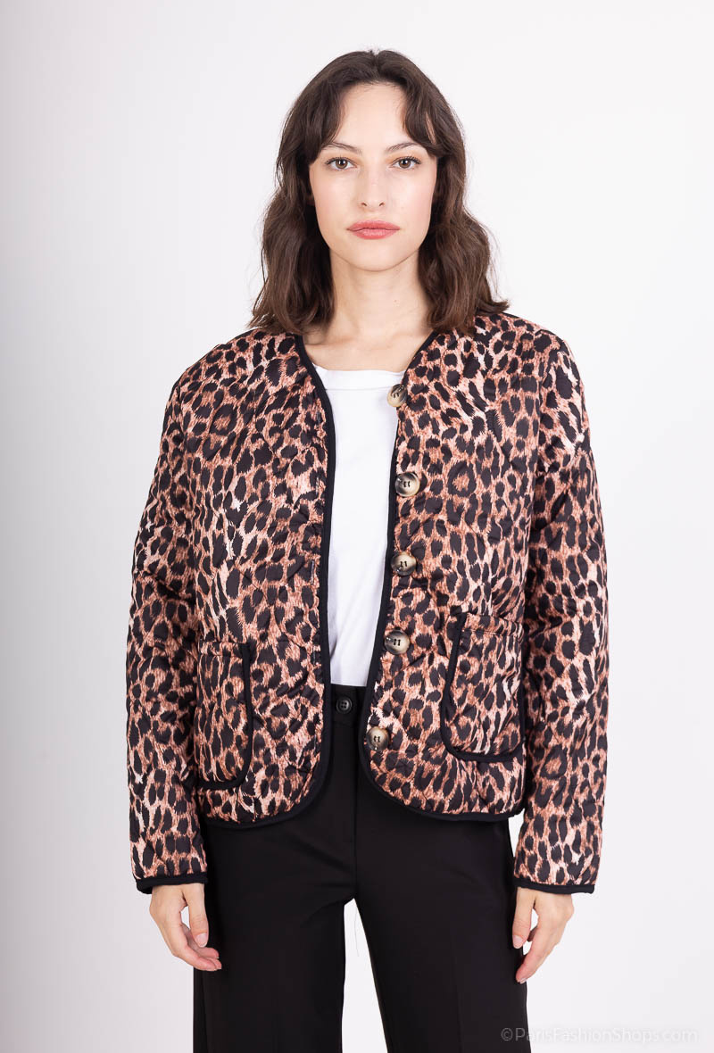 Wholesaler Loriane - Leopard print vest