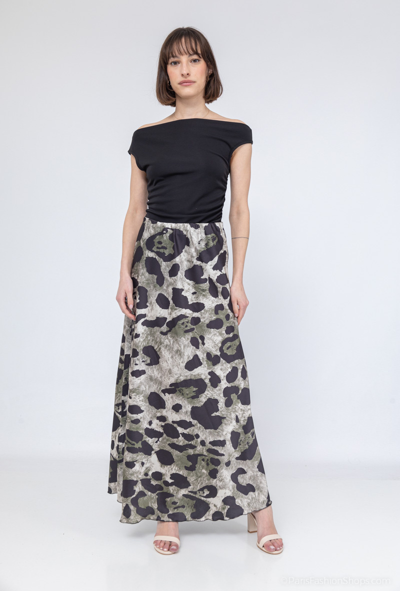 Wholesaler Loriane - Long printed skirt