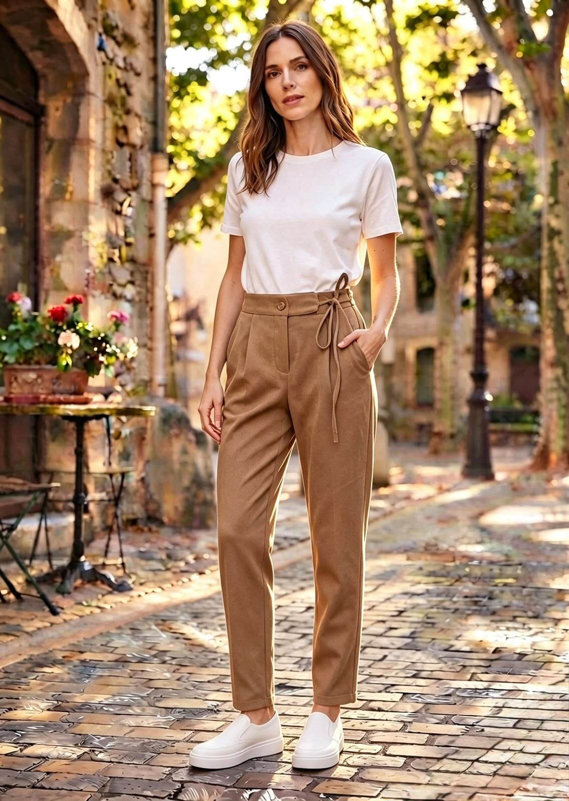 Wholesaler Loriane - Solid color pants