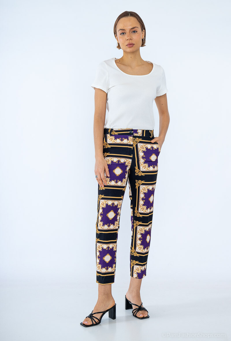 Mayorista Loriane - Pantalón recto estampado