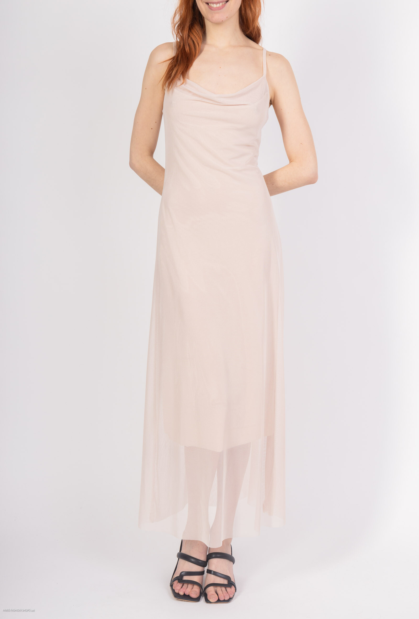 Großhändler Loriane - Kleid mit langen Trägern
