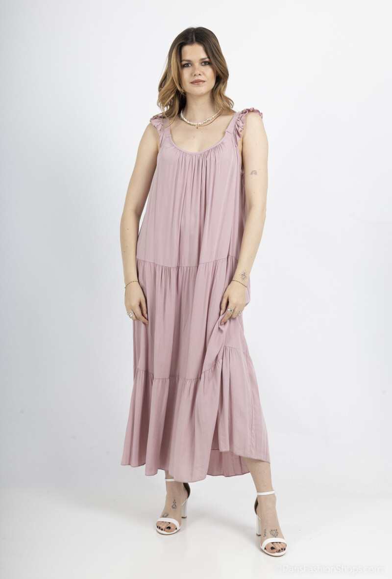 Mayorista Loriane - Vestido largo fluido