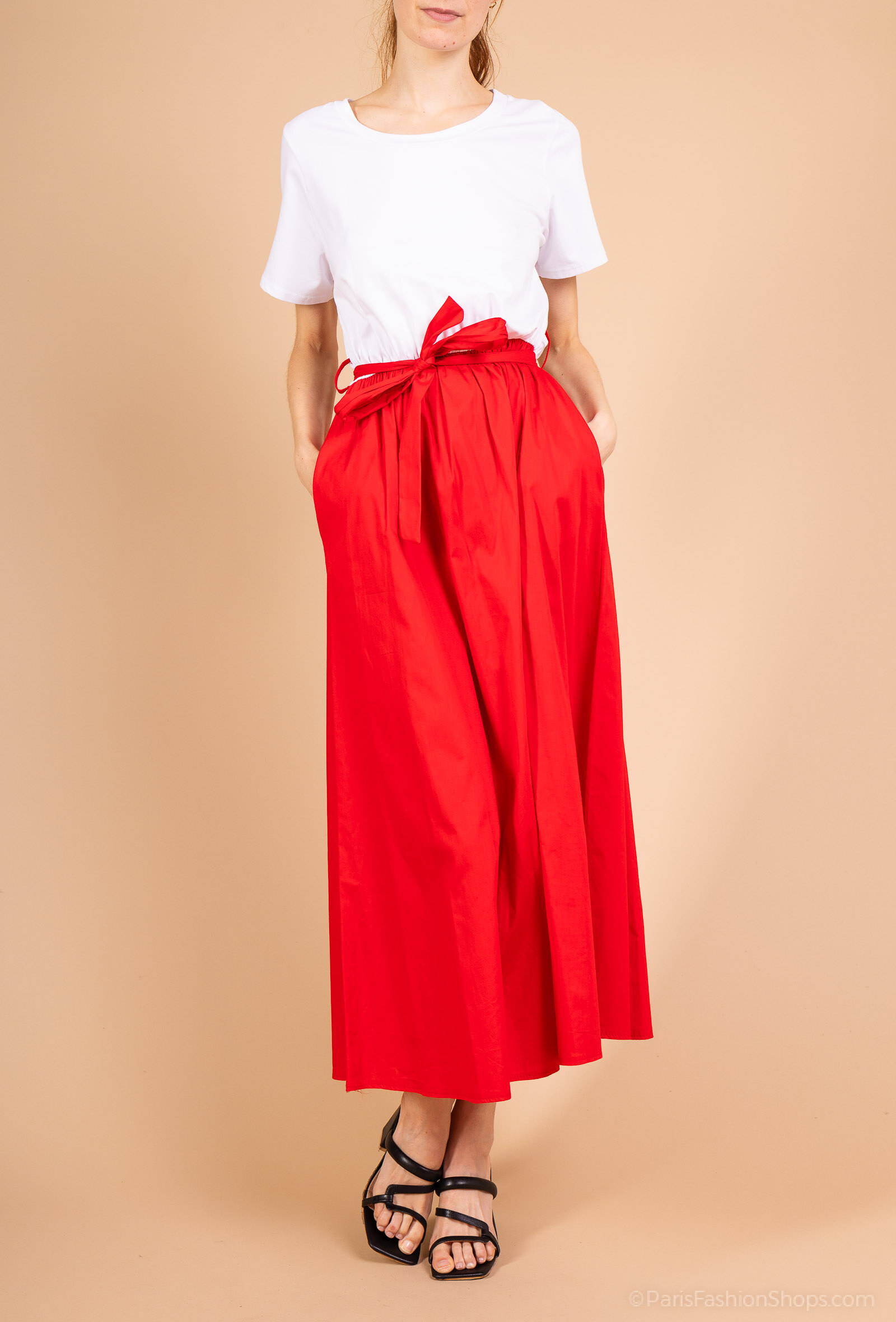 Mayorista Loriane - Vestido camiseta largo