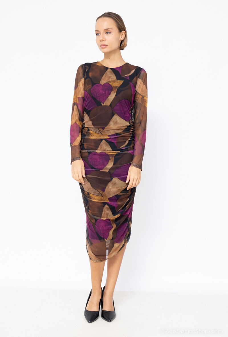 Mayorista Loriane - Vestido largo de malla