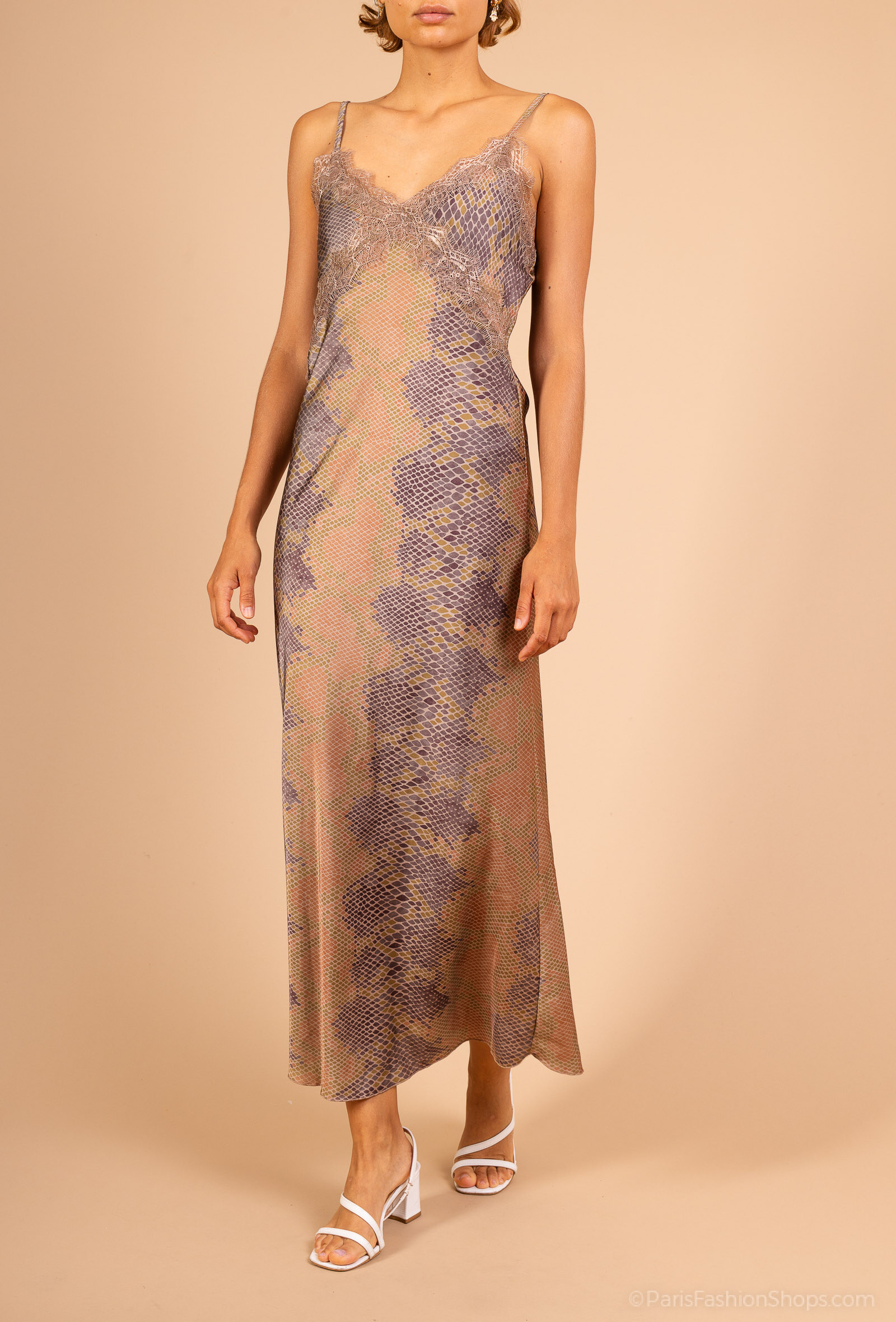 Großhändler Loriane - Langes Trägerkleid
