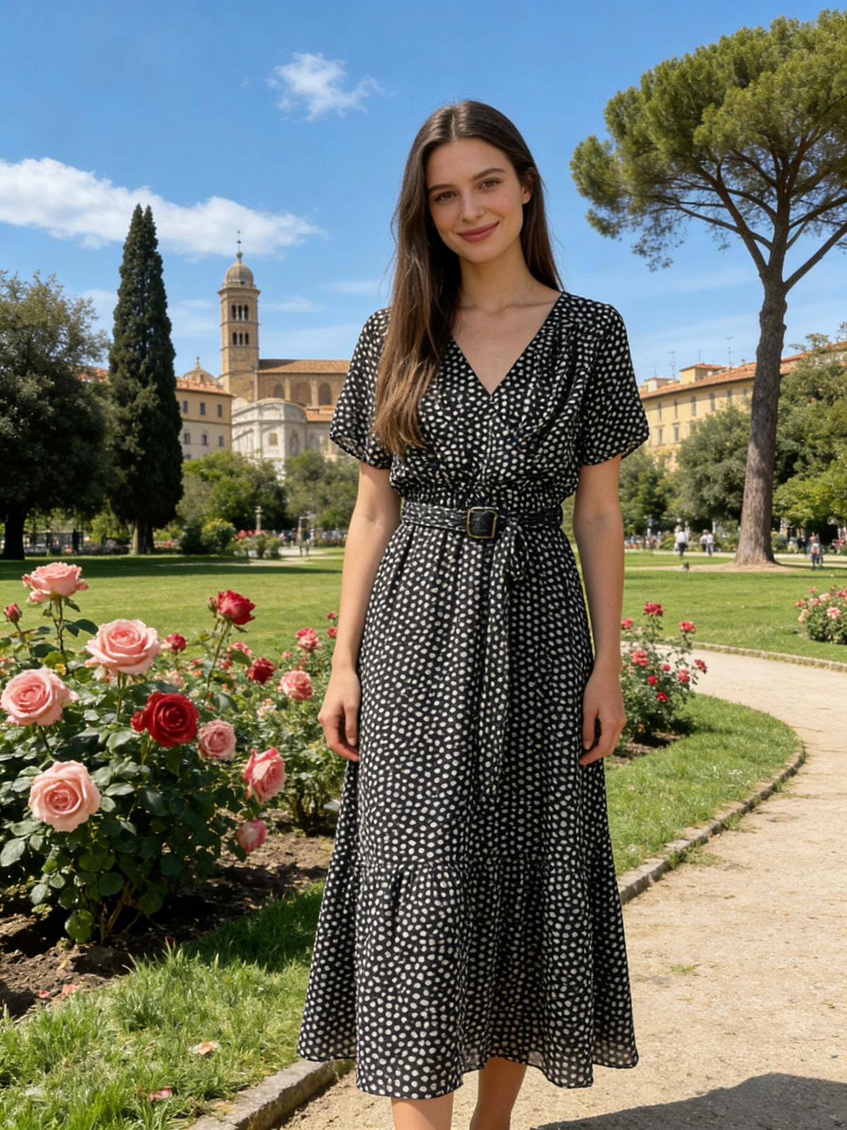 Grossista Loriane - Abito a pois,