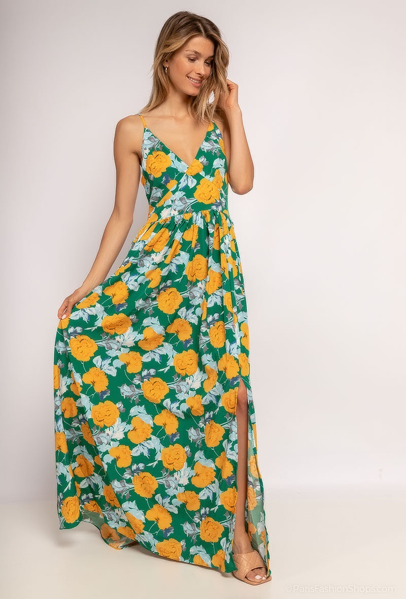 Mayorista Loriane - Vestido largo floral