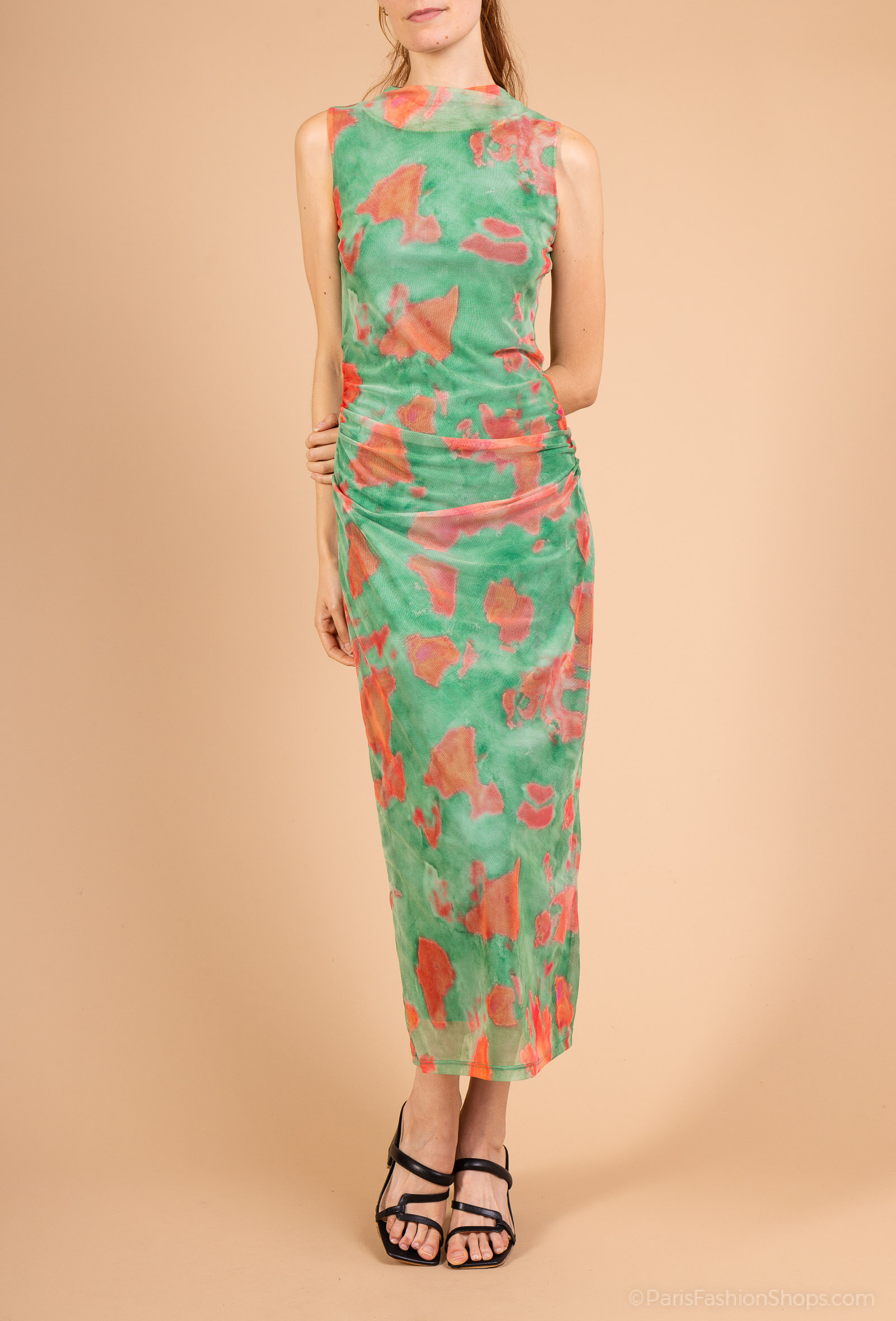 Mayorista Loriane - Vestido largo de malla