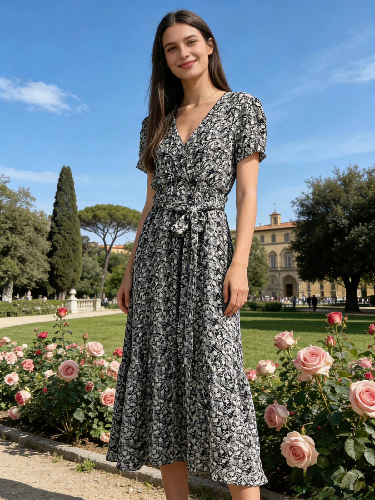 Mayorista Loriane - Vestido floral
